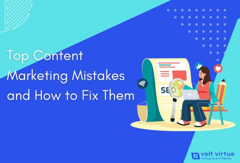 Top Content Marketing Mistakes and How to Fix Them
