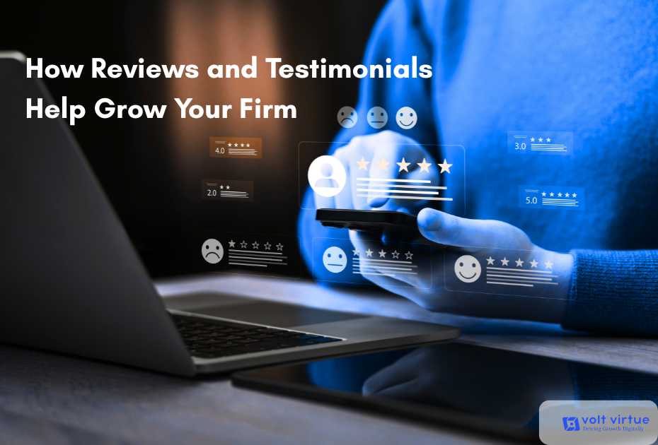 How Reviews and Testimonials Help Grow Your Firm